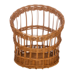 Корзинка пластиковая 350 мм коричневая [Brown 5440]