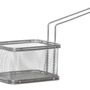 Корзинка для картофеля фри с ручкой 90х75х65 мм [QL089-02]