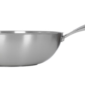 Сковорода ВОК Luxstahl 260/75 из нержавеющей стали [C241341]