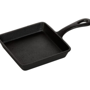 Сковорода 142х142 мм с ручкой порционная чугун Luxstahl [HE6101]