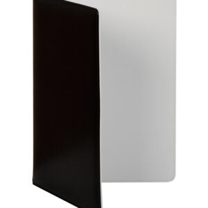 Папка для меню черная гладкая [HY012]