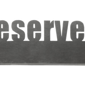 Табличка настольная «Reserved 2» Luxstahl 140х50 мм