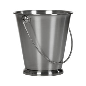 Ведро для подачи с ручкой 125 мм Luxstahl [80818-T mirror polish]