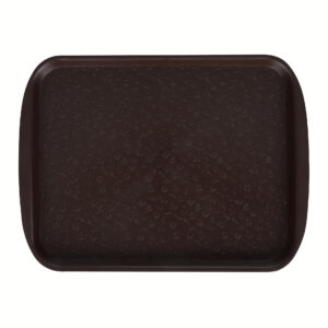 Поднос столовый 330х260 мм шоколадный