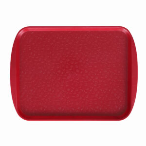 Поднос столовый 330х260 мм вишневый