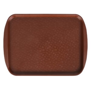 Поднос столовый 330х260 мм коричневый