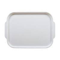 Поднос столовый 450х355 мм с ручками белый