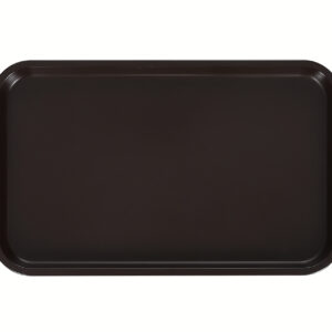 Поднос столовый 530х330 мм темно-коричневый