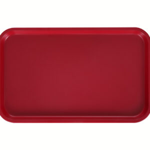 Поднос столовый 530х330 мм вишневый