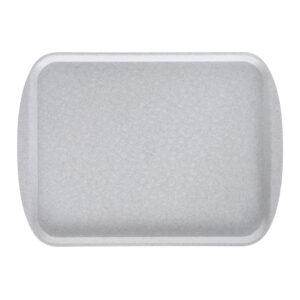 Поднос столовый 415х305 мм с ручками светлый гранит