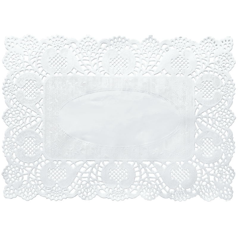 Салфетка кружевная бумажная 160х225 мм 250 шт