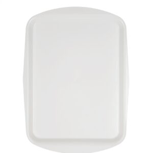 Поднос столовый 490х360 мм белый полипропилен особо прочный