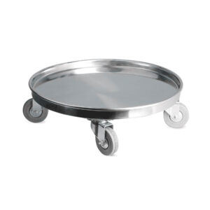 ПОДСТАВКА под котел с колесами нерж.d=42см h=13см [114401]